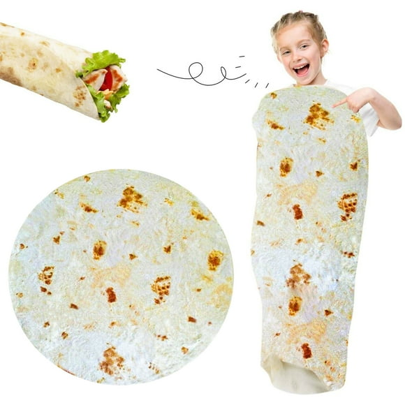 RosieLily Burrito Blanket Tortilla Blanket Taco Blanket Burrito Blankets for Adults and Kids 60 inches Funny Blanket Fleece Throw Blanket Novelty Blanket Soft Flannel Blanket Novelty Gifts RosieLily Burrito Blanket Tortilla Blanket Taco Blanket Burrito Blankets for Adults and Kids 60 inches Funny Blanket Fleece Throw Blanket Novelty Blanket Soft Flannel Blanket Novelty Gifts